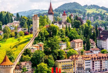 Roteiro em Lucerna: o que fazer na cidade Suíça!