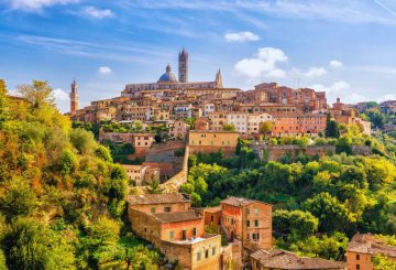 Siena: beleza medieval e paisagens com colinas