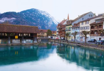 Interlaken: paisagens únicas, montanhas e castelos medievais.